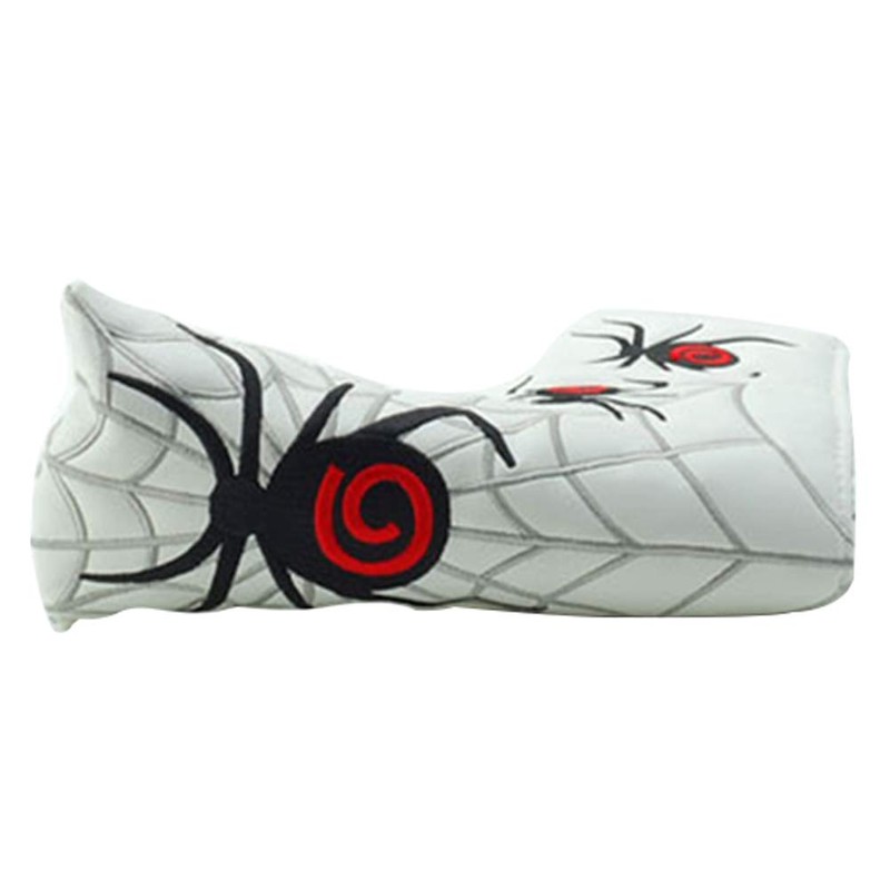 ALEOHALTER Golf Putter Head Cover Spider Web Golf Blade Putter