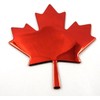 Maple Leaf Canada RED Finish Decal Emblem 3D Sticker car