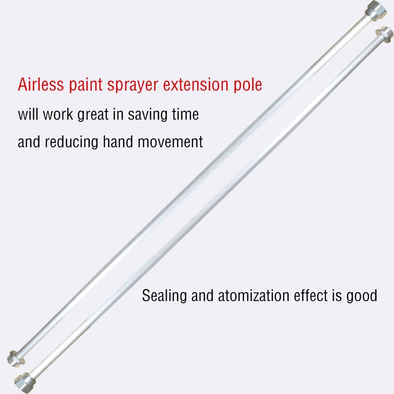 LiGuVCY Airless Paint Sprayer Extension, 150CM Airless Sprayer Gun Tip,