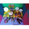 CASTILLO DIDÁCTICO Kit Con 14 Instrumentos Musical De Percusión Con