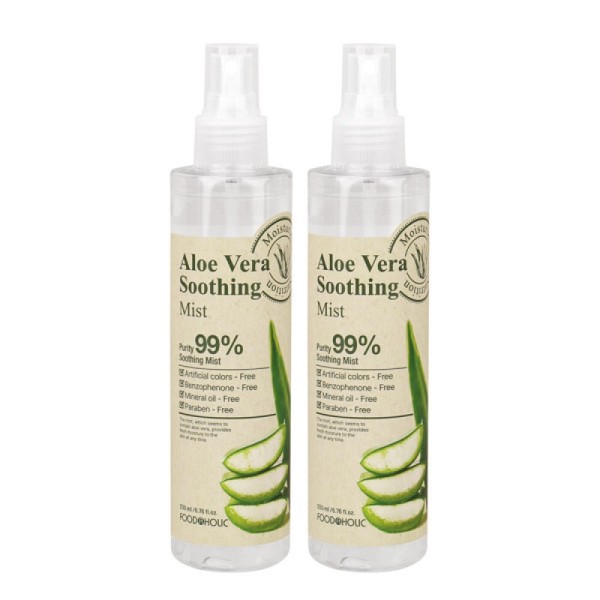(2ea) Foodaholic Aloe Vera Soothing Mist 200ml / (2개)푸드어홀릭 알로에베라