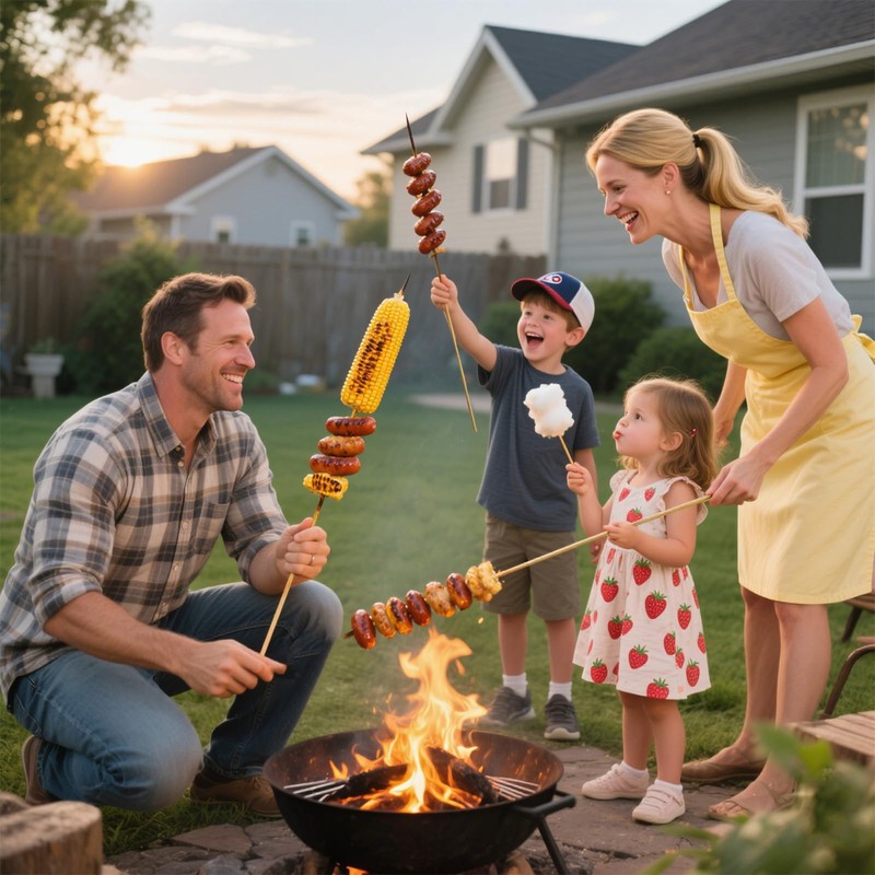 Natural Bamboo Skewers 30 Inch Extra Long 5mm Heavy Duty