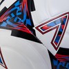 Mitre Unisex-Adult Impel Futsal 24 Football, White/Black/Bib Red, 4