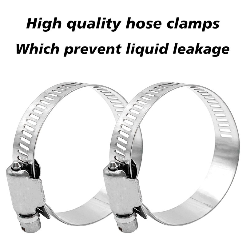BITOTU Round Hole Suction Strainers Hose Clamps and Combination Hose
