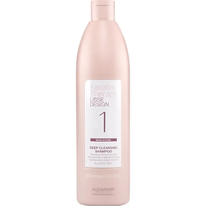 Paso 1 Alisado Liss Design Alfaparf Shampoo X 500ml Limpieza