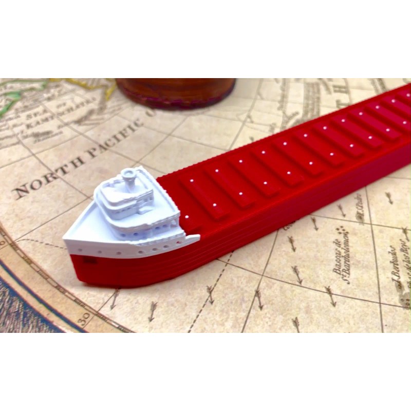 12” SS Edmund Fitzgerald Model, Freighter Model, Titanic Toy Co