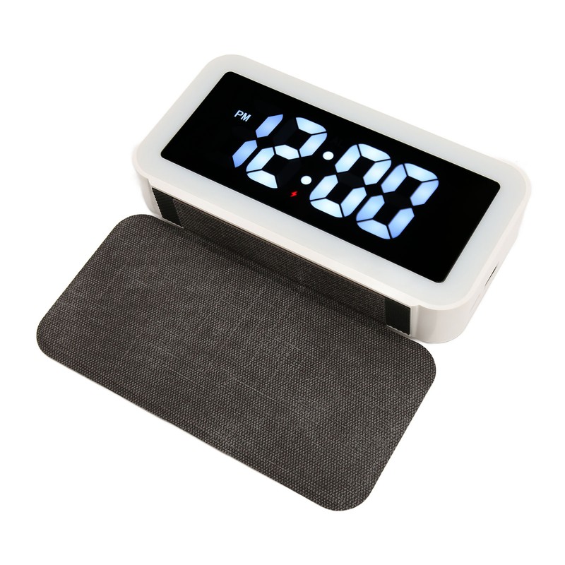 3 in 1 Alarm Clock with Wireless Charging and Night