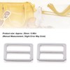 Hapivida Pack of 10 Adjustable Triglides Slides, 25 mm Metal
