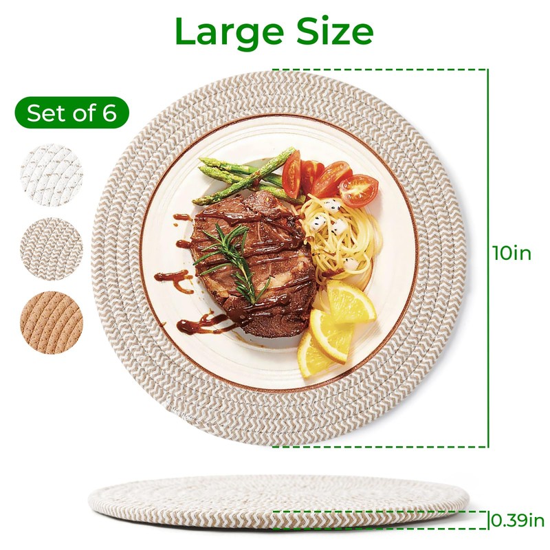 Large Trivets for Hot Dishes, Pots and Pans, Hot Pads