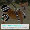 BARKBAY No Pull Dog Harness Large Step in Reflective Dog