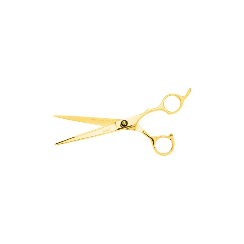Tijera Peluquero Profesional 7 (acero Inoxidable) Color Dorado