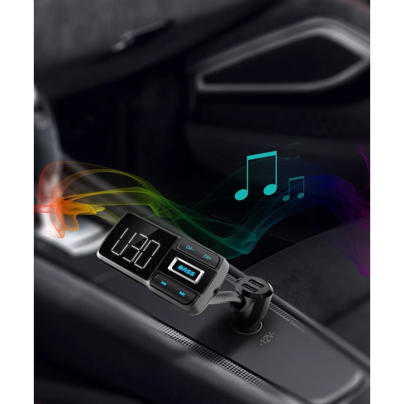 Digital Sunflash Bluetooth Car FM Transmitter MP3 Player Hands free