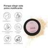 Polvo traslúcido efecto mate piel grasa (vainilla)
