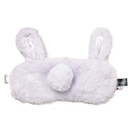 Belulu KRD9007/R Hot Eyemask Eye Mask, Fluffy & Fluffy Hot Eye Mask, Eye Mask, For Eyes & Fatigue Eyes, Beauty Treatment, Warm, Eye Care, USB Timer Included, Eye Pillow, Hot Eyemask (Rabbit)