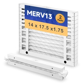 Aliveair DR90 14 x 17.5 x1.75 Dehumidifier Filter MERV 13 Compatible with DR90, DR120 (50070171-002) and Santa Fe Advance90, Advance100, Advance120, Advance2#4037722-01 2 Packs