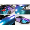 AUTOGOODY 48" x 60" Gloss Metallic Chameleon Purple Teal Vinyl