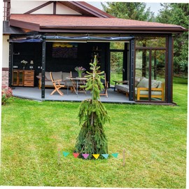 Kisangel 12pcs Stainless Steel Property Line Markers Durable Ground Stakes for Accurate Measurements Construction and Landscaping Easy to Install Sharp Tips for Enhanced Soil Penetration