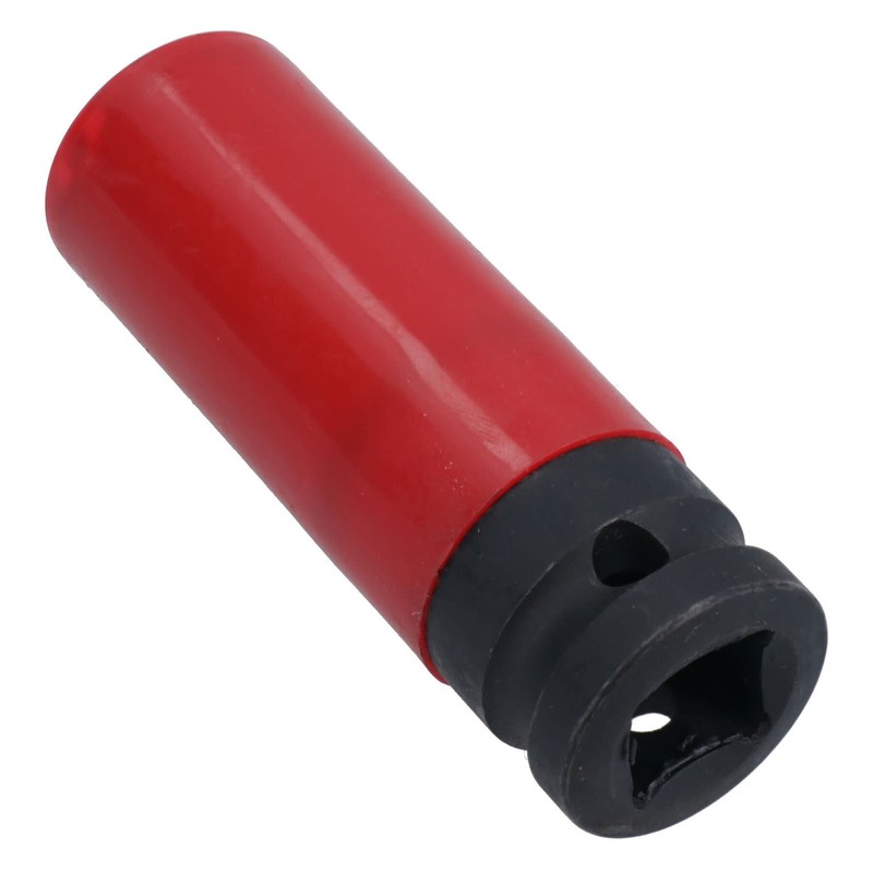 17mm Double Deep Impact Metric Alloy Wheel Nut Socket Thin