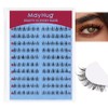 Mayhug Natural Lash Clusters Left&Right 120pcs Eyelash Clusters D Curl