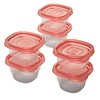 Rubbermaid Takealongs Hermético de 118 ml, Rojo