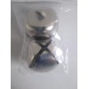 Darice Silver Shiny Jingle Bells 1.5 IN (3.8 cm) 2