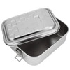 Stainless Steel 304 Single Layer Lunch Box, Stainless Steel Snack