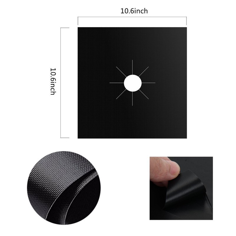 Gas Stove Burner Covers 10 Pack- XZSUN 0.2mm Double Thickness