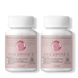Liposome Glutathione 600mg 60 tablets / 리포좀 글루타치온 600mg 60정X2통 120일분 리포즘 리포솜 고함량 고순도 이너뷰티 에코바이탈