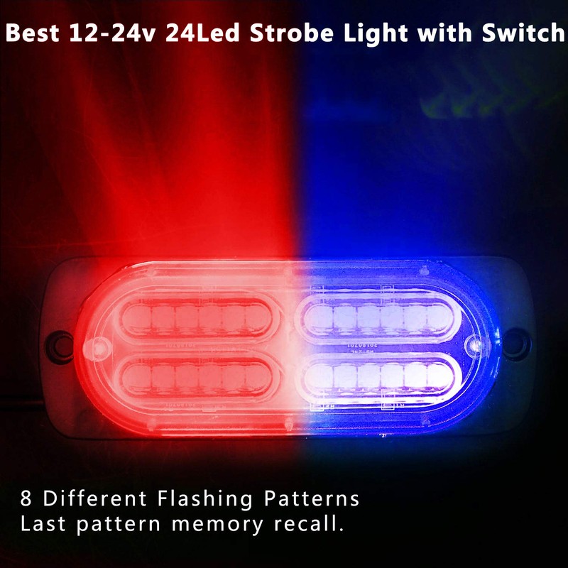EASE2U E 24 LED Strobe Lights for Trucks Vehicles Suvs,