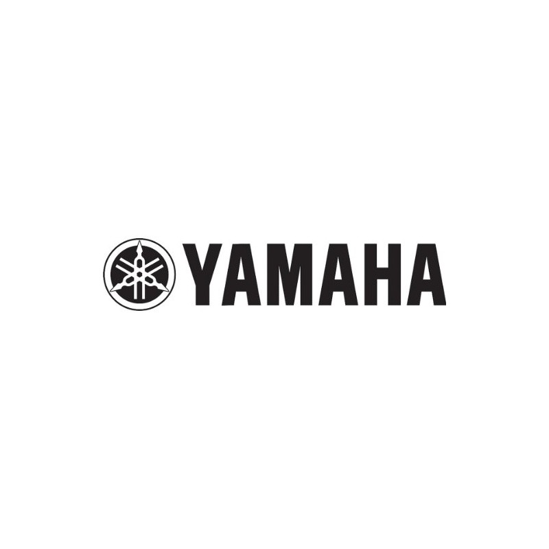 Factory Effex Die-Cut Sticker (1ft / Yamaha) (Black)