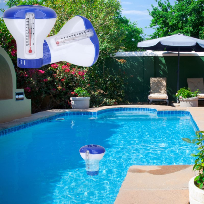 5" Floating Dispenser for Chlorine, Chlorine Tablets, Adjustable Chlorine Float