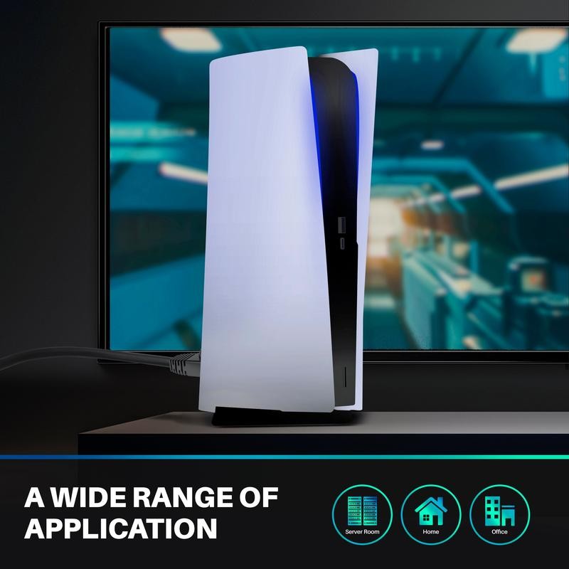 Cat6 Ethernet Patch Cable - CCA Network Cord - UTP,