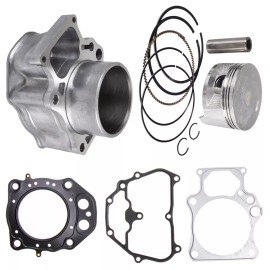 NICHE Cylinder Piston Gasket Top End Rebuild Kit for Honda Rancher TRX420 2007-2018