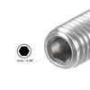 sourcing map Ball Point Set Screws, M4 x 16mm 304