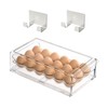 Egg Holder for Fridge, Egg Organizer for Refrigerator, BPA Free