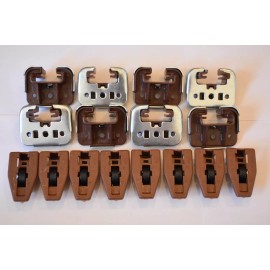 Legacy, Others, Pulaski, Vaughan Bassett 8x Kenlin Rite Trak I Drawer Guide Glide with Stop Roller Metal & Screws, Fast!