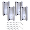 2 Pairs (4Pcs) of 6" Heavy Duty Stainless Steel Cafe