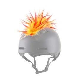 ParaWild Iguana Helmet Accessories w/Sticky Hook & Loop Fastener Adhesive (Helmet not Included), Fun Helmet Mohawk/Cover for Snowboarding, Skiing, Biking, Cycling, Skating for Kids and Adults