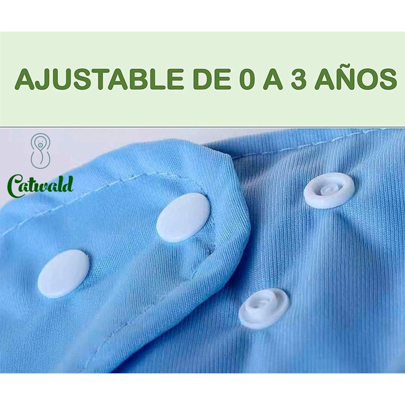 Catwald Pañales Ecológicos de Tela para bebes Niños y Niñas