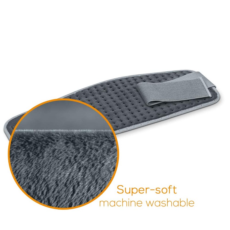 Beurer HK49 Cosy Abdominal and Back Heat Pad | Wrap-Around