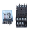 Fafeicy MY4NJ 14 Pin Relay Coil Power Relay Four Normally