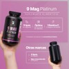 B Life Mezcla de 9 Magnesios Premium con 240 cápsulas