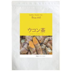 Turmeric Tea, 0.2 oz (4 g) x 30 Packets, Tea Bag, Additive-free, 100% Autumn Turmeric, Health Tea, Professional Factory