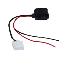 Generic Aux Bluetooth Adapter for Mazda, Male to Female, 3.5mm Auxiliary Input, Compatible with MP3 Players, Cellular Phones