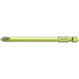 PB Swiss Tools 1/4" PrecisionBit for Power Tools w/nanocoating for Phillips Screws, long-type size 2