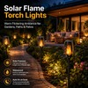 Solar Flame Torch Lights for Garden Decor – Flickering LED