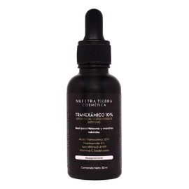 Ácido Tranexámico 10% manchas rebeldes paño melasma para todo tipo de piel Nuestra Tierra Cosmetica