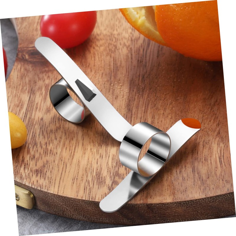 Mikinona 3 Sets 4pcs Sturdy Stainless Steel Peelers Citrus Peelers