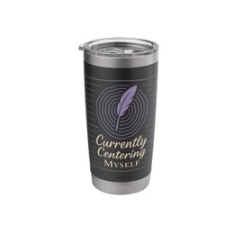 Mindfulness Journaling Self Care Mental Wellness Therapy Stainless Steel Insulated Tumbler