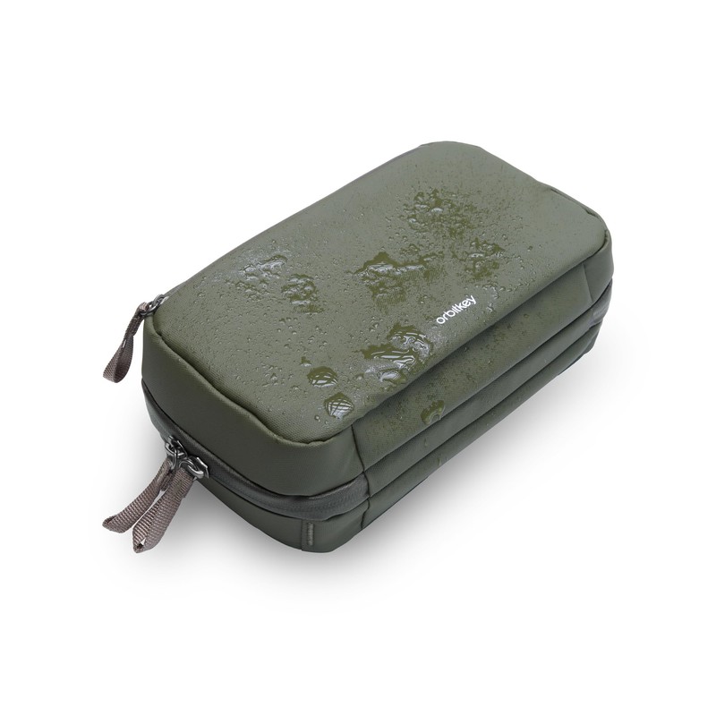 OrbitKey 2-in-1 Tech Pouch (Olive)